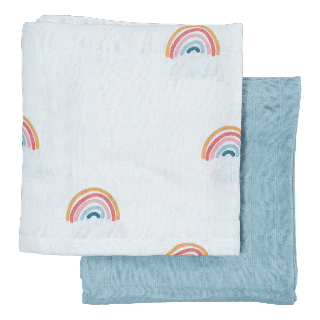 Muslin cloth Rainbow by Fabelab